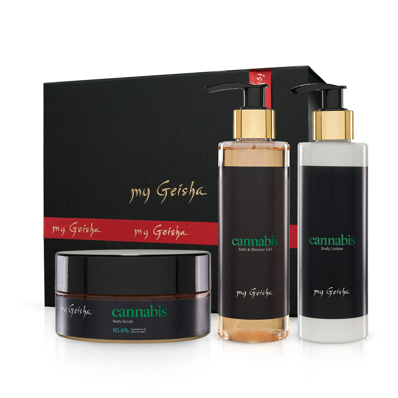 my Geisha Cannabis Bodycare Set – myGeisha