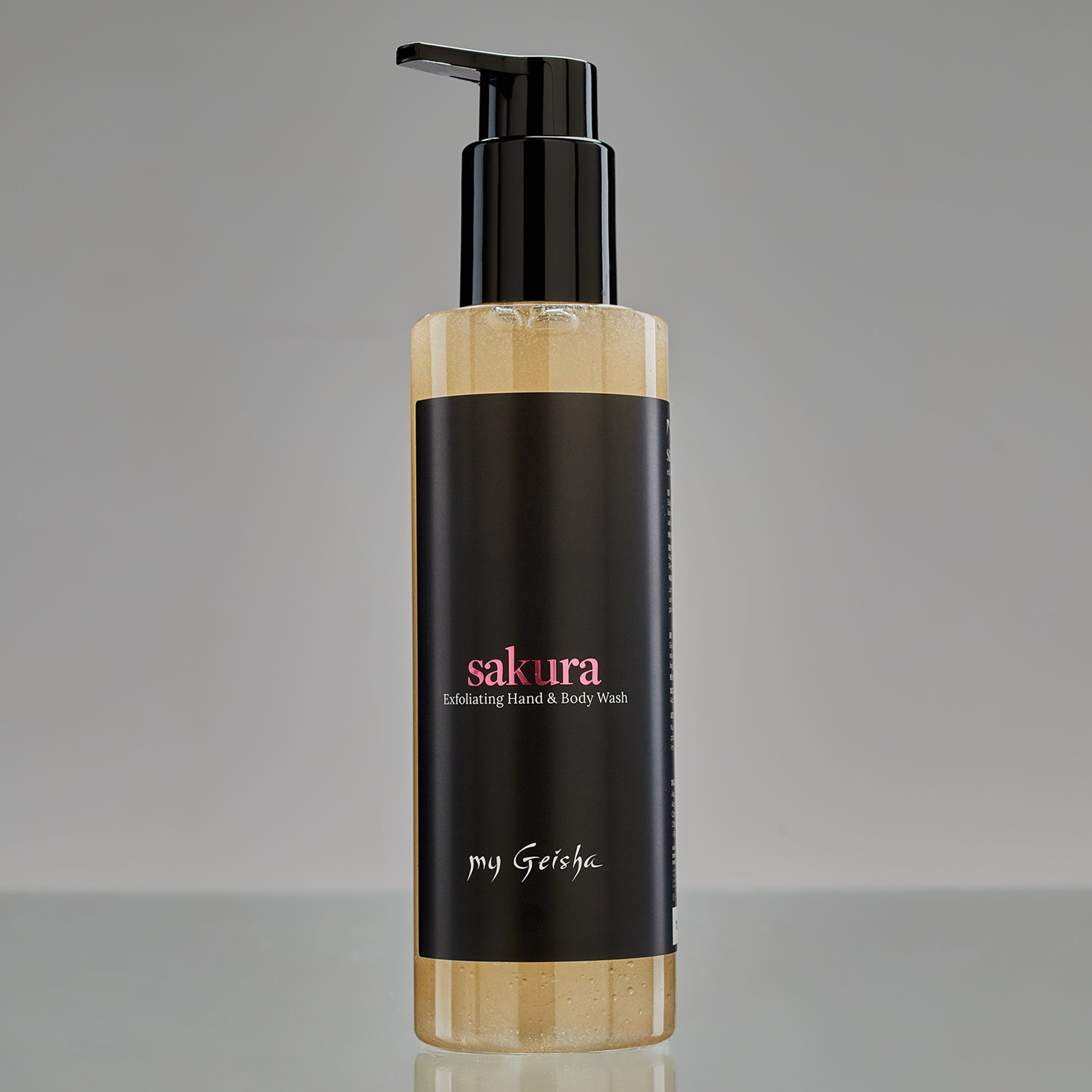 my Geisha Sakura Exfoliating Hand & Body Wash