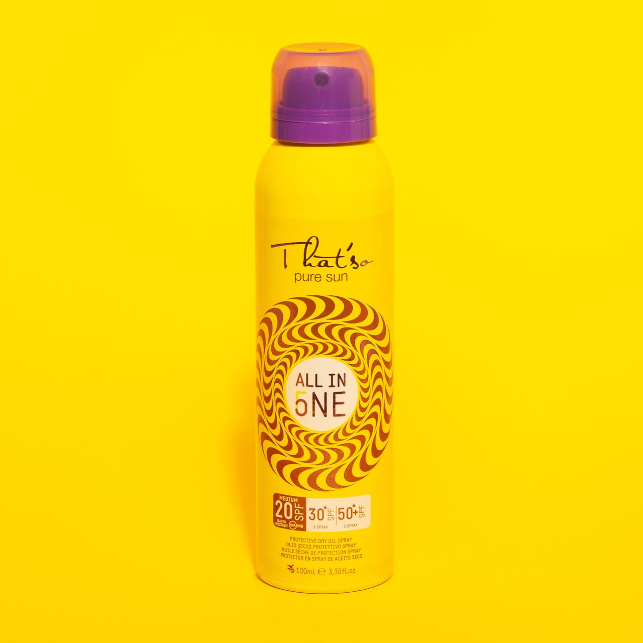 That'so Ulei uscat tip spray cu SPF progresiv 20/30/50+ All In One